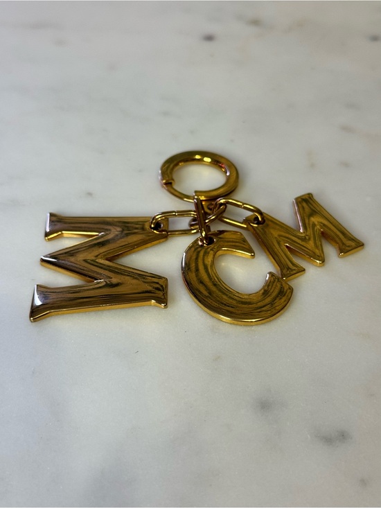 MCM Accessories - MCM Gold Letter Keychain Charm